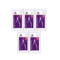 Kit com 5 Alicates de Cuticula Mundial 777
