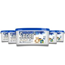 Kit com 5 Anti Mofo Secar Original Kids 80g Desumificador Anti Umidade Fungos Cheiro Guarda Roupa Armario