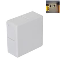 Kit com 5 arandela branca quattro elegance ip65 3000k avant