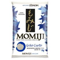 Kit com 5 Arroz Oriental Grão Curto MOMIJI 1kg