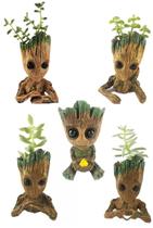 Kit Com 5 Baby Groot Porta Treco Vaso Para Suculentas Cactos Kit Com 5 Baby Groot Porta Treco Vaso Para Suculentas Cactos