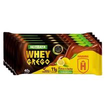 KIT COM 5 - Barra Whey Grego Bar Havanna Doce de Leite e Limão Siciliano 40G KIT COM 5 - Barra Whey Grego Bar Havanna Doce de Leite e Limão Siciliano 40G