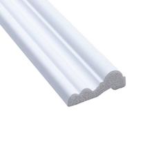 Kit com 5 Barras Rodameio de Poliestireno 4,5cmX17mm Liso 12m