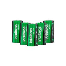 Kit com 5 baterias nao-recarregavel de litio 3 v cr123a intelbras