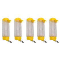 Kit com 5 Bebedouros para Coelho Chinchila tipo Copinho Garrafa Plastico - 500ml Kit com 5 Bebedouros para Coelho Chinchila tipo Copinho Garrafa Plastico - 500ml