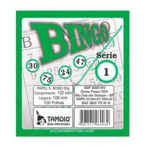 Kit Com 5 Blocos Para Bingo Com 100 Folhas - Tamoio
