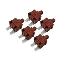Kit com 5 Botão Interruptor Chave Liga Desliga para Aspirador Electrolux Berry BER14