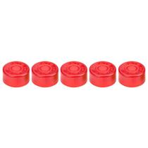 Kit Com 5 Botões Protetor Plastico Vermelho Footswitch Pedal Kit Com 5 Botões Protetor Plastico Vermelho Footswitch Pedal