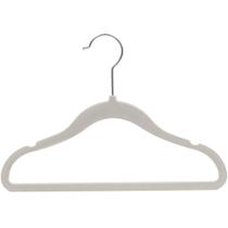 Kit Com 5 Cabides de Veludo - Bege - Buba