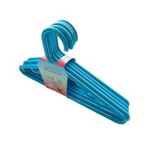Kit com 5 Cabides Infantil 8MM Azul - Scala Plásticos