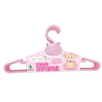 Kit Com 5 Cabides Infantil Bebê e Mamãe - Monte Líbano Kit Com 5 Cabides Infantil Bebê e Mamãe - Monte Líbano