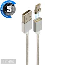 Kit com 5 Cabos Magnético USB-C - 1 metro