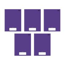 Kit com 5 Cadernos Universitário Brochura D+ Tilibra Roxo com 96 Folhas Pautadas Escolar A4 Aula Kit com 5 Cadernos Universitário Brochura D+ Tilibra Roxo com 96 Folhas Pautadas Escolar A4 Aula