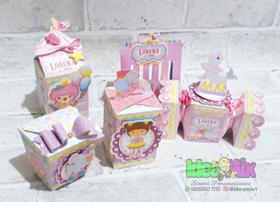 Kit com 5 caixa personalizada