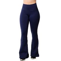 Kit com 5 Calças Legging Feminina Bailarina Peluciada Flare