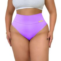 Kit Com 5 Calcinha Plus Size Cós Alto G1 E G2 Confortável