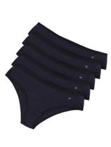 Kit com 5 Calcinhas Caleçon Hering 77t4 Kit com 5 Calcinhas Caleçon Hering 77t4