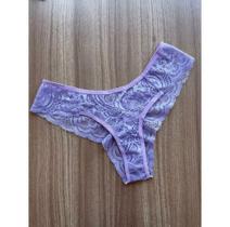 Kit com 5 Calcinhas em Renda Fio Dental Sexy Lingerie Feminina Sensual Moda Intima