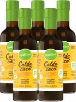 Kit Com 5 - Calda de Coco Vegana 250ml Qualicoco