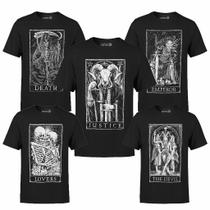 Kit Com 5 Camisetas Camisas Tarot Kit Com 5 Camisetas Camisas Tarot