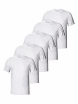 Kit Com 5 Camisetas Lisa Poliéster Revenda - TLT Modas