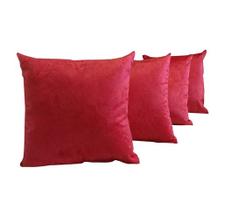 Kit Com 5 Capas De Almofadas Suede 60x60 Extra Grande Com Zíper Kit Com 5 Capas De Almofadas Suede 60x60 Extra Grande Com Zíper