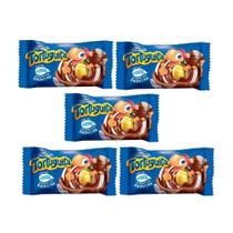 Kit com 5 Chocolate Arcor Tortuguita Baunilha 15,5g cada Kit com 5 Chocolate Arcor Tortuguita Baunilha 15,5g cada