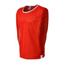 Kit com 5 Coletes de Futebol na Cor Vermelho - TRB