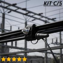 Kit com 5 conector deriv. perfurante lukmar 10-150/4-50 Kit com 5 conector deriv. perfurante lukmar 10-150/4-50