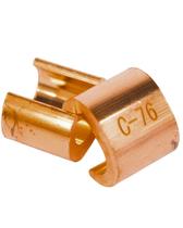 Kit com 5 Conectores Tipo C de Cobre C-76 35mm para Conexões Elétricas Kit com 5 Conectores Tipo C de Cobre C-76 35mm para Conexões Elétricas