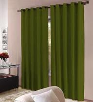 Kit com 5 Cortinas Roma 3x2,5 para sala Admirare