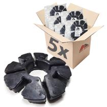 Kit com 5 Coxins Bucha da Coroa OFF RUSH - Yes 125 Katana 125 Intruder 125 GSR 125 GSR 150 Comet 150 Mirage 150