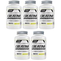 Kit Com 5 - Creatina 100% Pura 500Mg 120 Capsulas FNB