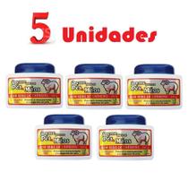 Kit com 5 Creme Para Pés E Mãos Sebo De Carneiro Sanjully Kit com 5 Creme Para Pés E Mãos Sebo De Carneiro Sanjully