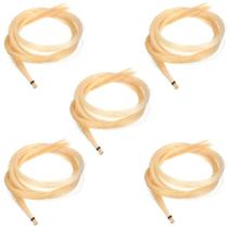 Kit com 5 crinas animal para arco violino/viola/violoncelo Kit com 5 crinas animal para arco violino/viola/violoncelo