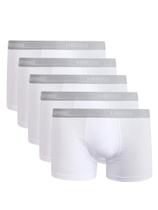 Kit com 5 Cuecas Boxer Hering 77qu