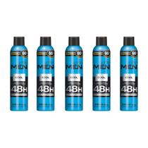 Kit com 5 - Desodorante Antitranspirante Soffie Men Cool