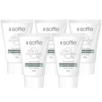 Kit com 5 - Desodorante Soffie 48h - Zero Alumínio