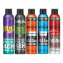 Kit com 5 Desodorantes Antitranspirantes Soffie Mens