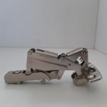 Kit com 5 dobradriça duomatic push reta 165g. aco niq - 329.07.900