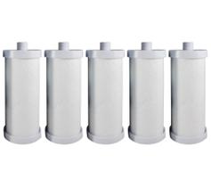 Kit Com 5 Elementos Filtrante Liso 7" Com Rosca