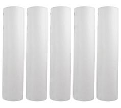 Kit Com 5 Elementos Filtrantes Lisos De 9 3/4"