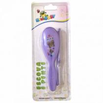 Kit com 5 Escova e Pente de Cabelo Bebê - New Baby Kit com 5 Escova e Pente de Cabelo Bebê - New Baby