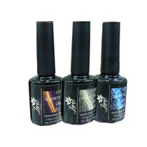 Kit Com 5 Esmalte Gel Magnético Cores Laser Sugar Brilho