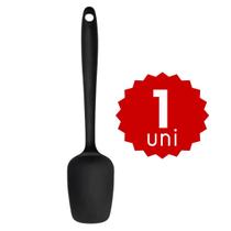 Kit com 5 Espátula Reta de Silicone Resistente Flexível Cozinhar Confeitar Kit com 5 Espátula Reta de Silicone Resistente Flexível Cozinhar Confeitar