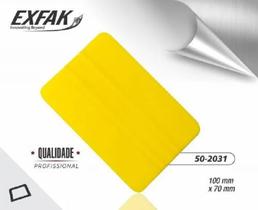 Kit Com 5 Espátulas Retangular Amarelo - Exfak 50-2031