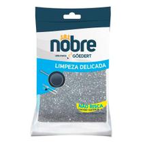 Kit com 5 Esponja Não Risca Limpeza Delicada Nobre