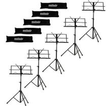 Kit com 5 Estantes Partitura SONATA P01 com Trava + Bolsa Kit com 5 Estantes Partitura SONATA P01 com Trava + Bolsa