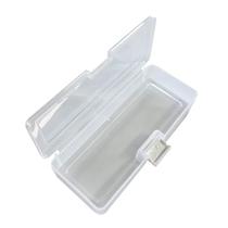 Kit com 5 Estojos Multiuso PP Transparente Inject