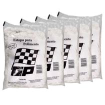 Kit com 5 Estopas Para Polimento GP Pauliceia 150g